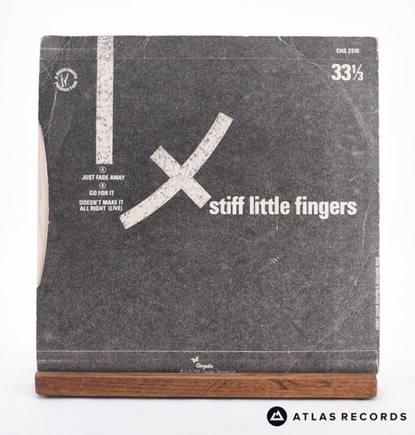 Stiff Little Fingers - Just Fade Away - 7" Vinyl Record - VG/EX