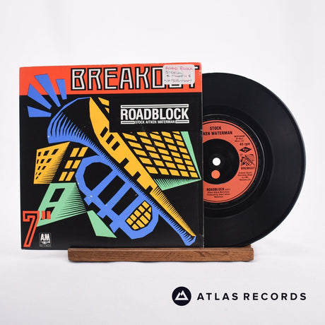 Stock, Aitken & Waterman Roadblock 7" Vinyl Record - Front Cover & Record