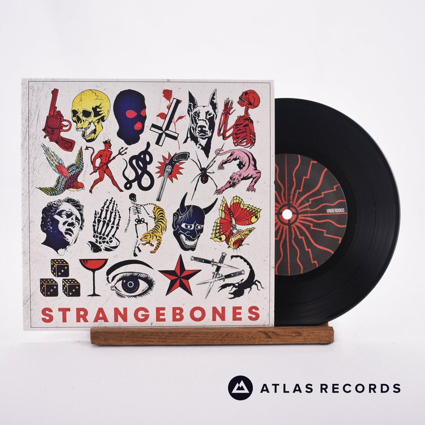 Strange Bones Blitz Part Two 7" Vinyl Record - Front Cover & Record