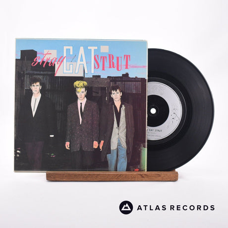 Stray Cats Stray Cat Strut 7" Vinyl Record - Front Cover & Record