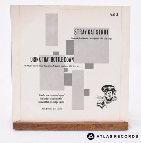 Stray Cats - Stray Cat Strut - 7" Vinyl Record - EX/EX