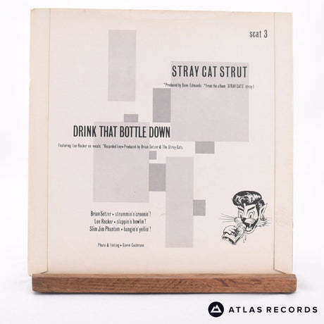Stray Cats - Stray Cat Strut - 7" Vinyl Record - EX/VG+