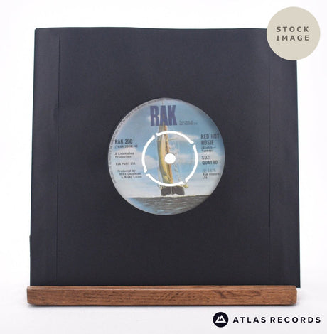 Suzi Quatro I Bit Off More Than I Could Chew 7" Vinyl Record - Reverse Of Sleeve