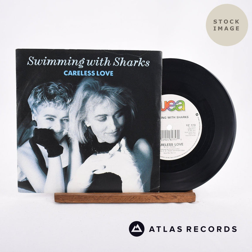 Swimming With Sharks Careless Love Vinyl Record - Sleeve & Record Side-By-Side