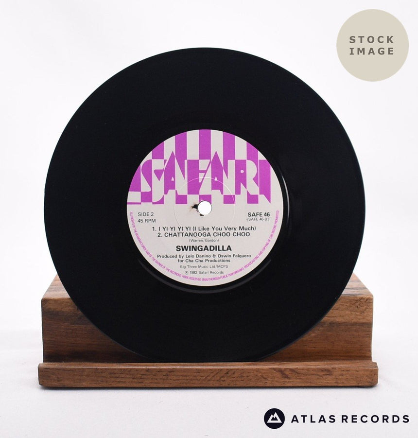 Swingadilla! In The Mood 7" Vinyl Record - Record B Side