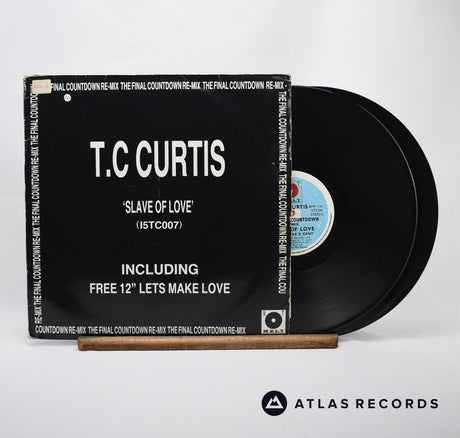 T.C. Curtis Slave Of Love 12" Vinyl Record - Front Cover & Record