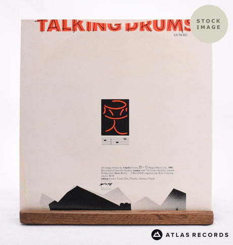 Talking Drums Pretend A Stranger 7" Vinyl Record - Reverse Of Sleeve