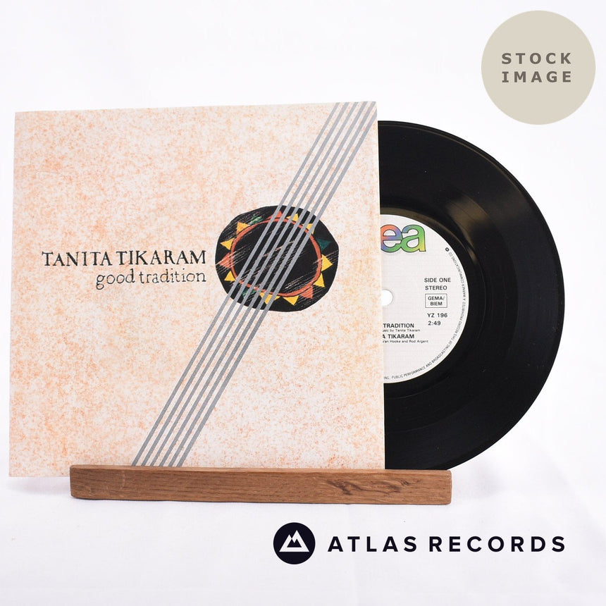 Tanita Tikaram Good Tradition Vinyl Record - Sleeve & Record Side-By-Side