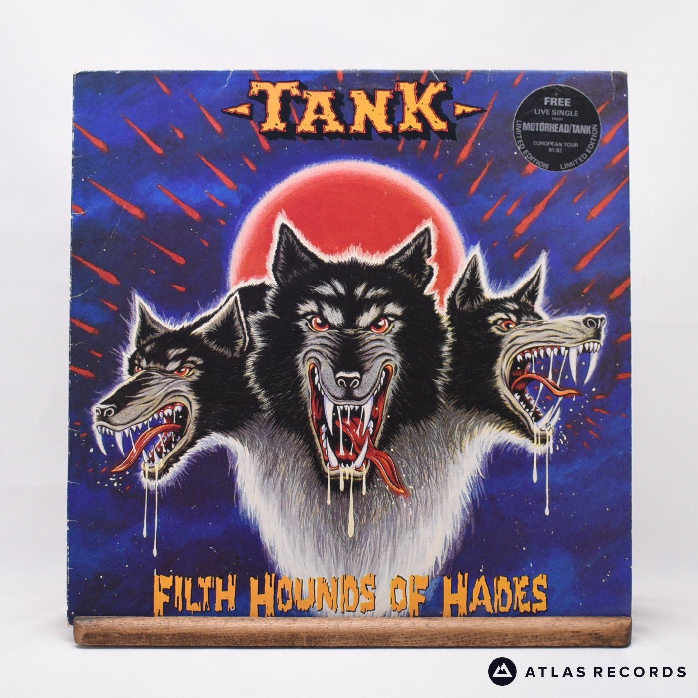 Tank Filth Hounds Of Hades LP Vinyl Record VG+/EX – Atlas Records