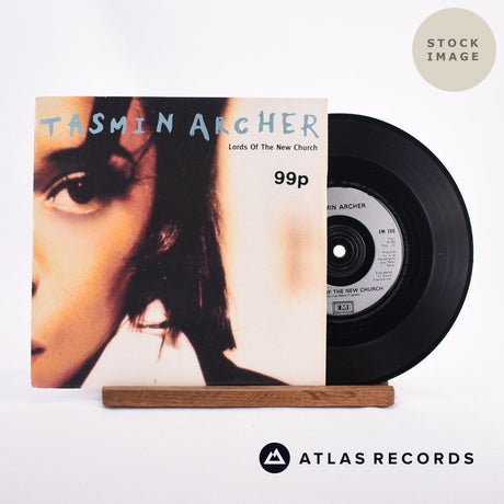 Tasmin Archer Lords Of The New Church 7" Vinyl Record - Sleeve & Record Side-By-Side