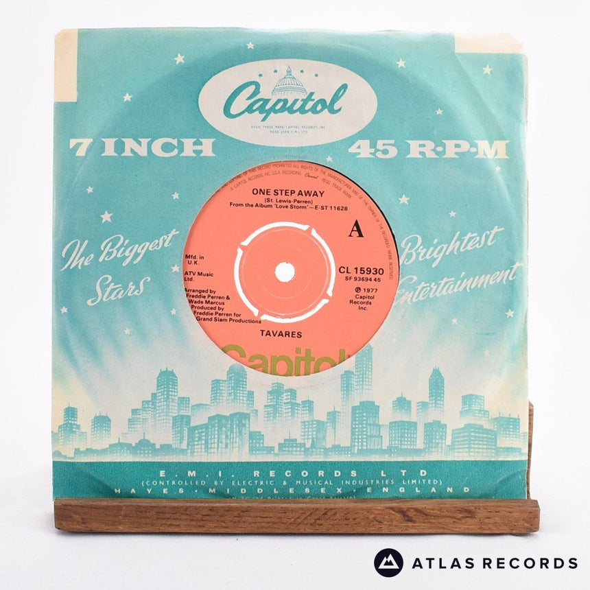 Tavares One Step Away 7" Vinyl Record - In Sleeve