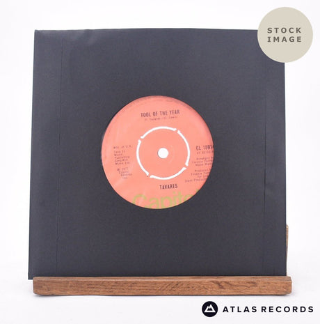 Tavares Whodunit 7" Vinyl Record - Reverse Of Sleeve