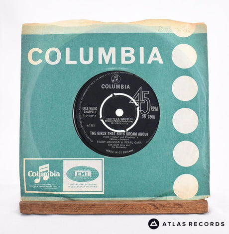 Teddy Johnson The Girls That Boys Dream About 7" Vinyl Record - In Sleeve