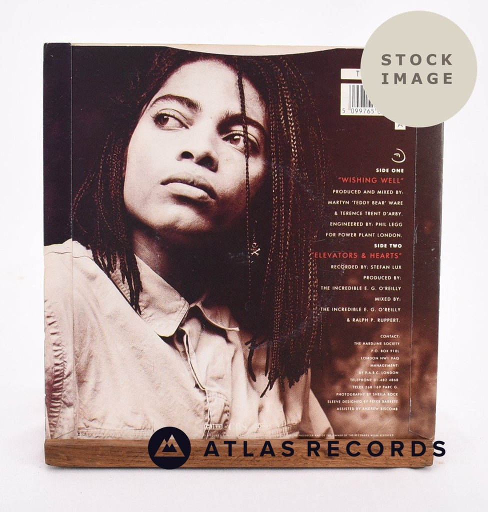 Terence Trent D'Arby Wishing Well Vinyl Record - Reverse Of Sleeve