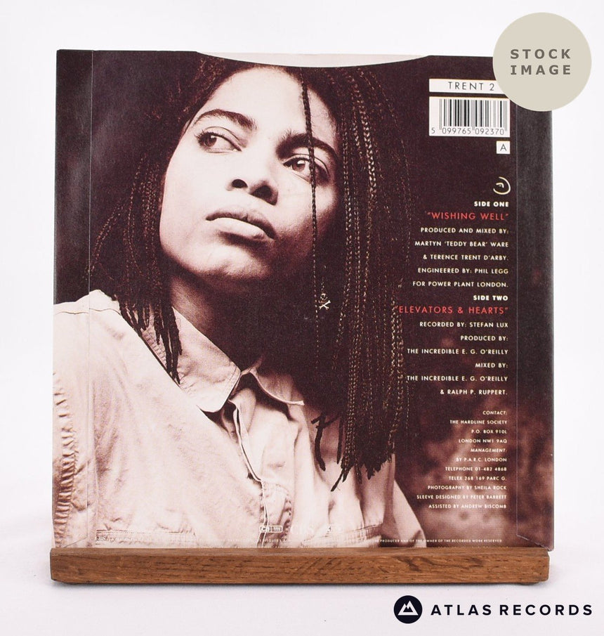 Terence Trent D'Arby Wishing Well 1987 Vinyl Record - Reverse Of Sleeve