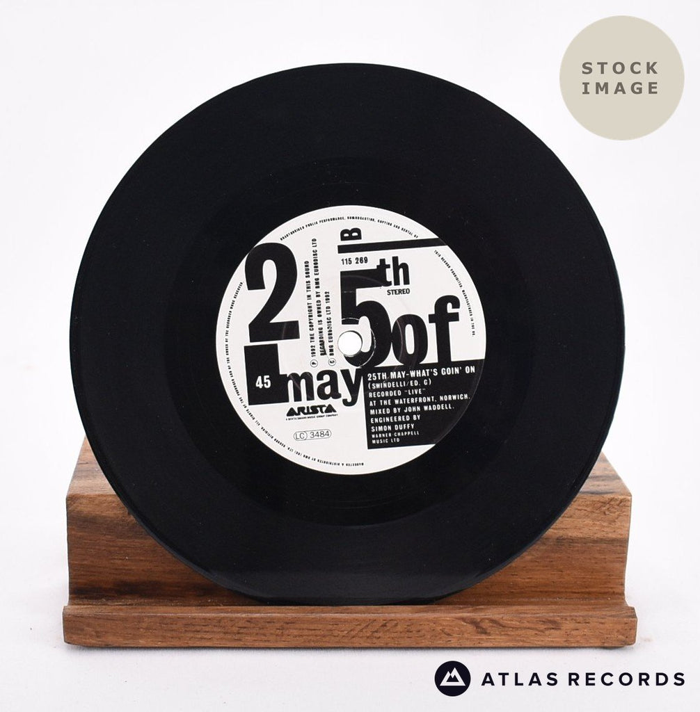 The 25th Of May Go Wild Vinyl Record - Record B Side