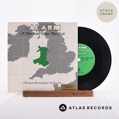The Alarm A New South Wales Vinyl Record - Sleeve & Record Side-By-Side
