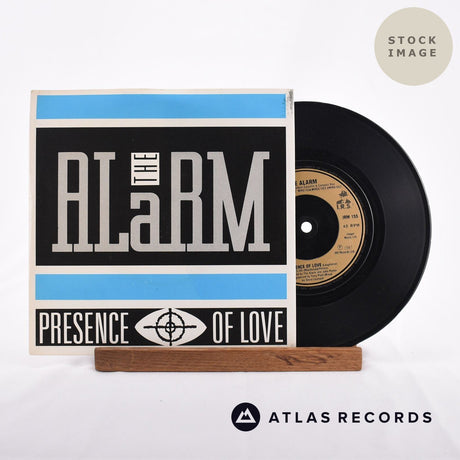 The Alarm Presence Of Love Vinyl Record - Sleeve & Record Side-By-Side