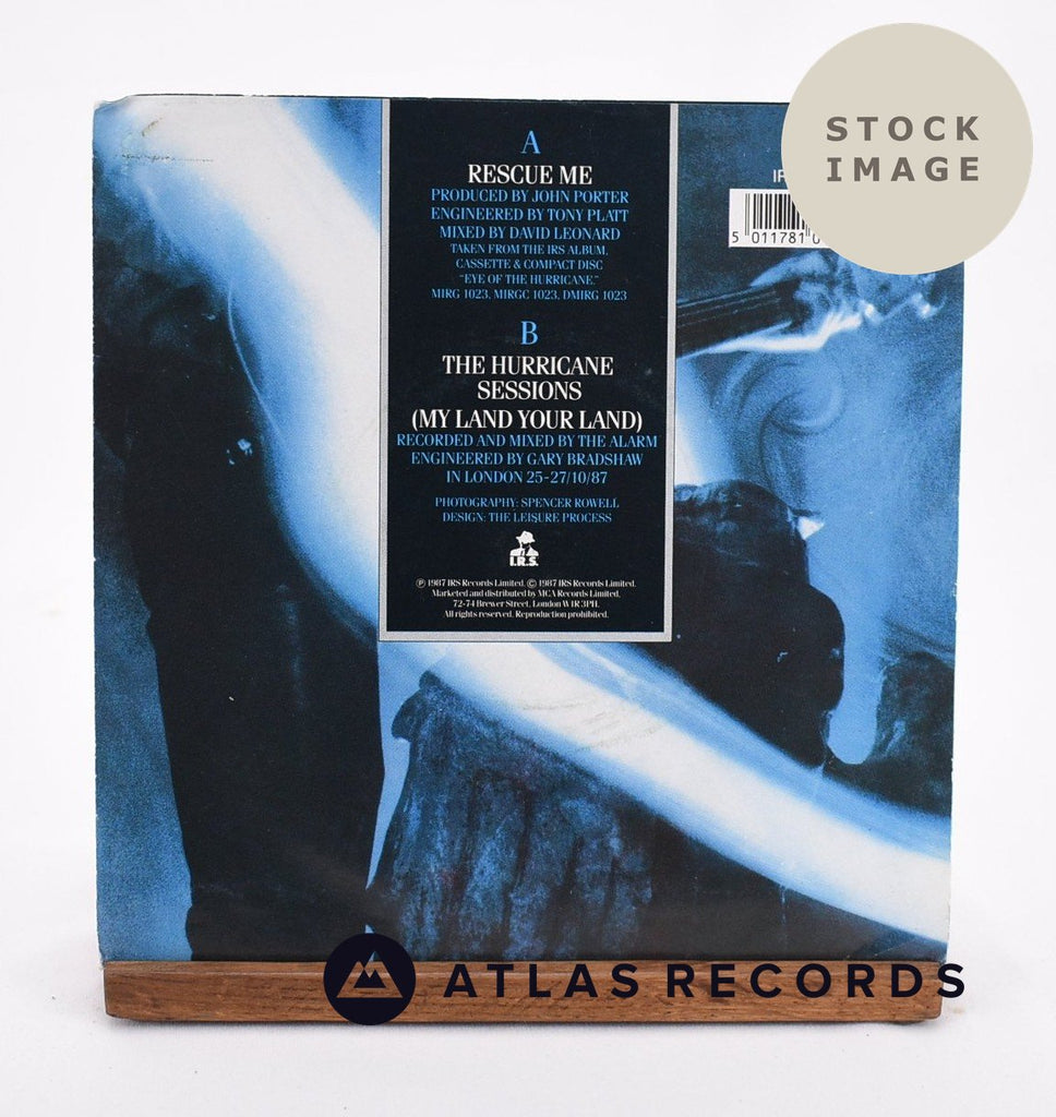 The Alarm Rescue Me 1986 Vinyl Record - Record A Side
