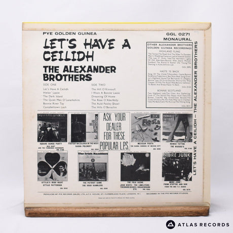 The Alexander Brothers - Let's Have A Ceilidh - LP Vinyl Record - VG+/VG+