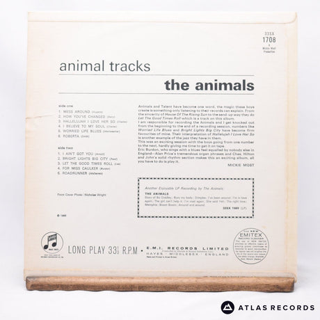The Animals - Animal Tracks - LP Vinyl Record - VG/EX