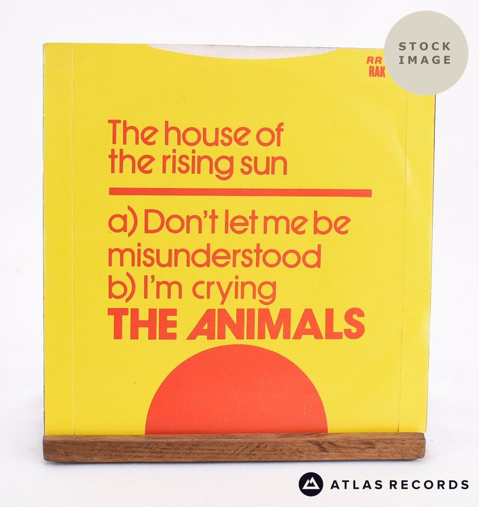 The Animals The House Of The Rising Sun Vinyl Record - Reverse Of Sleeve