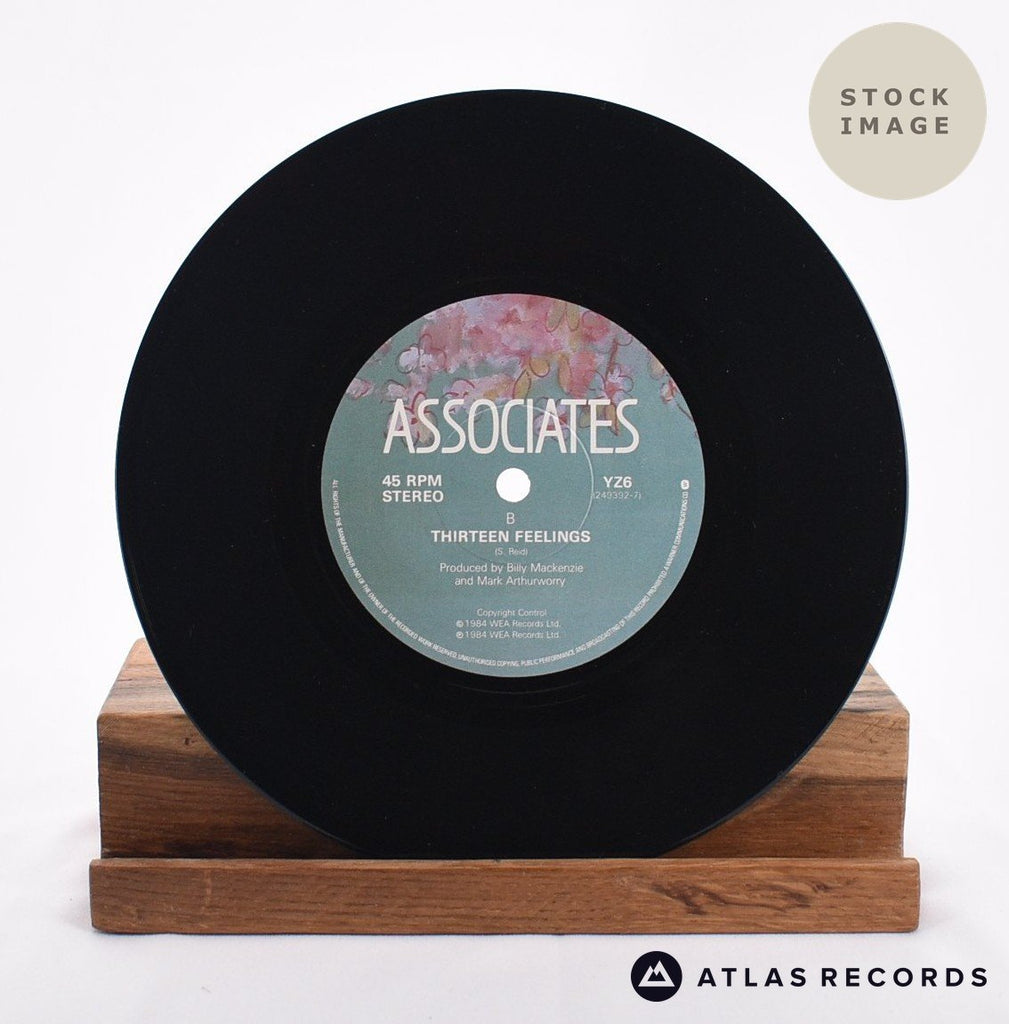 The Associates Those First Impressions Vinyl Record - Record B Side