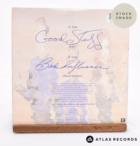 The B-52's Good Stuff 1992 Vinyl Record - Reverse Of Sleeve