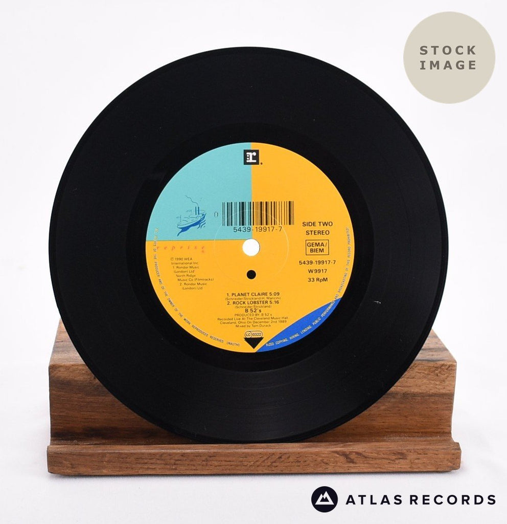The B-52's Love Shack Vinyl Record - Record B Side