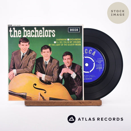 The Bachelors Charmaine 7" Vinyl Record - Sleeve & Record Side-By-Side