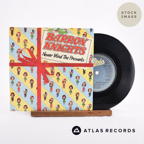 The Barron Knights Never Mind The Presents Vinyl Record - Sleeve & Record Side-By-Side