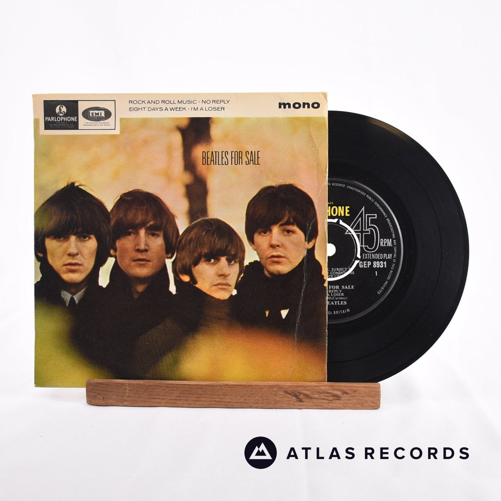The Beatles Beatles For Sale 7" Vinyl Record - Front Cover & Record