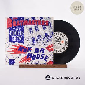 The Beatmasters Rok Da House 1985 Vinyl Record - Sleeve & Record Side-By-Side