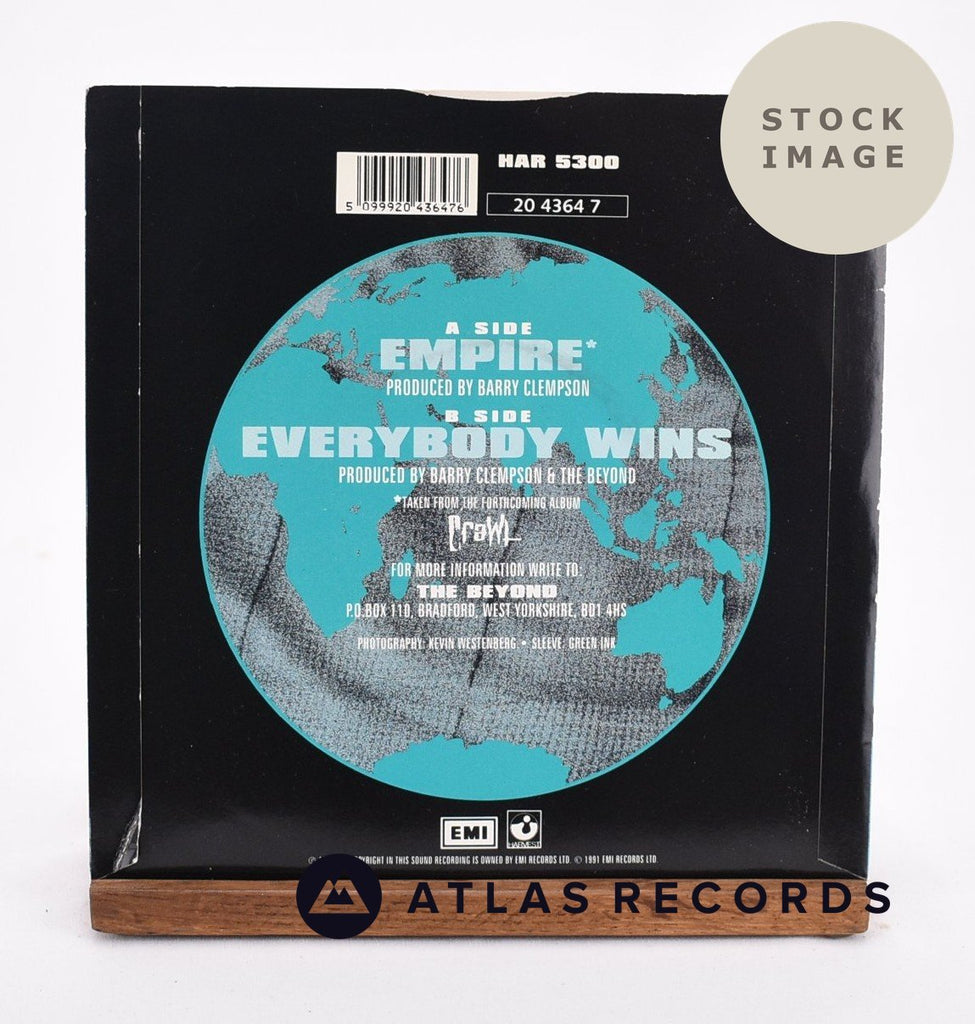 The Beyond Empire 1985 Vinyl Record - Reverse Of Sleeve