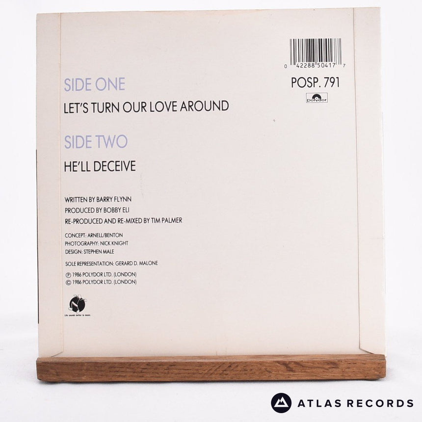 The Big Supreme - Let's Turn Our Love Around - 7" Vinyl Record - EX/EX