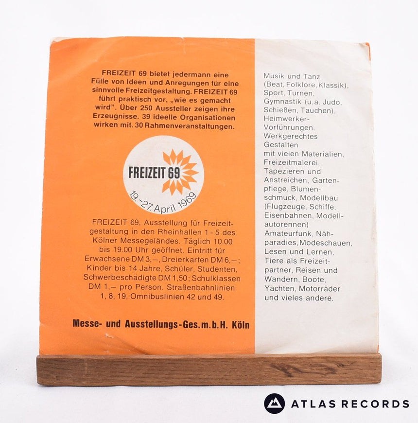 The Blackbirds - Freizeit 69 - Promo 7" Vinyl Record - VG+/EX