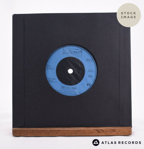 The Blues Band Nadine 7" Vinyl Record - Reverse Of Sleeve