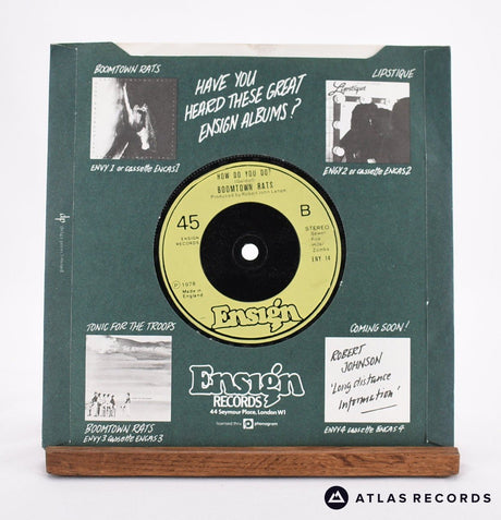 The Boomtown Rats - Like Clockwork - 7" Vinyl Record - EX/VG+