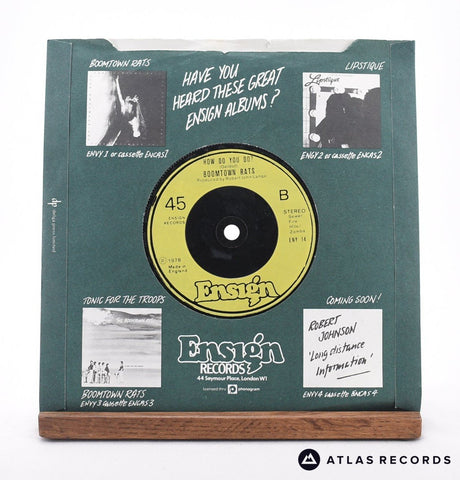 The Boomtown Rats - Like Clockwork - 7" Vinyl Record - EX/EX
