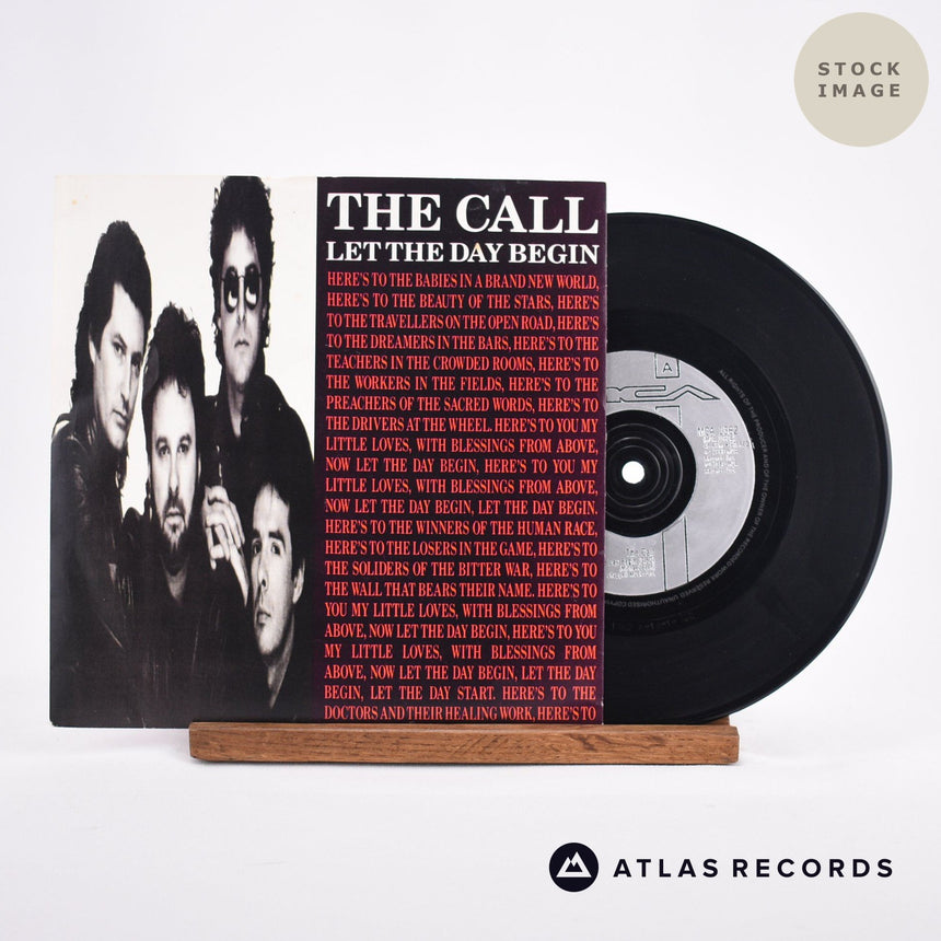 The Call Let The Day Begin 1957 Vinyl Record - Sleeve & Record Side-By-Side