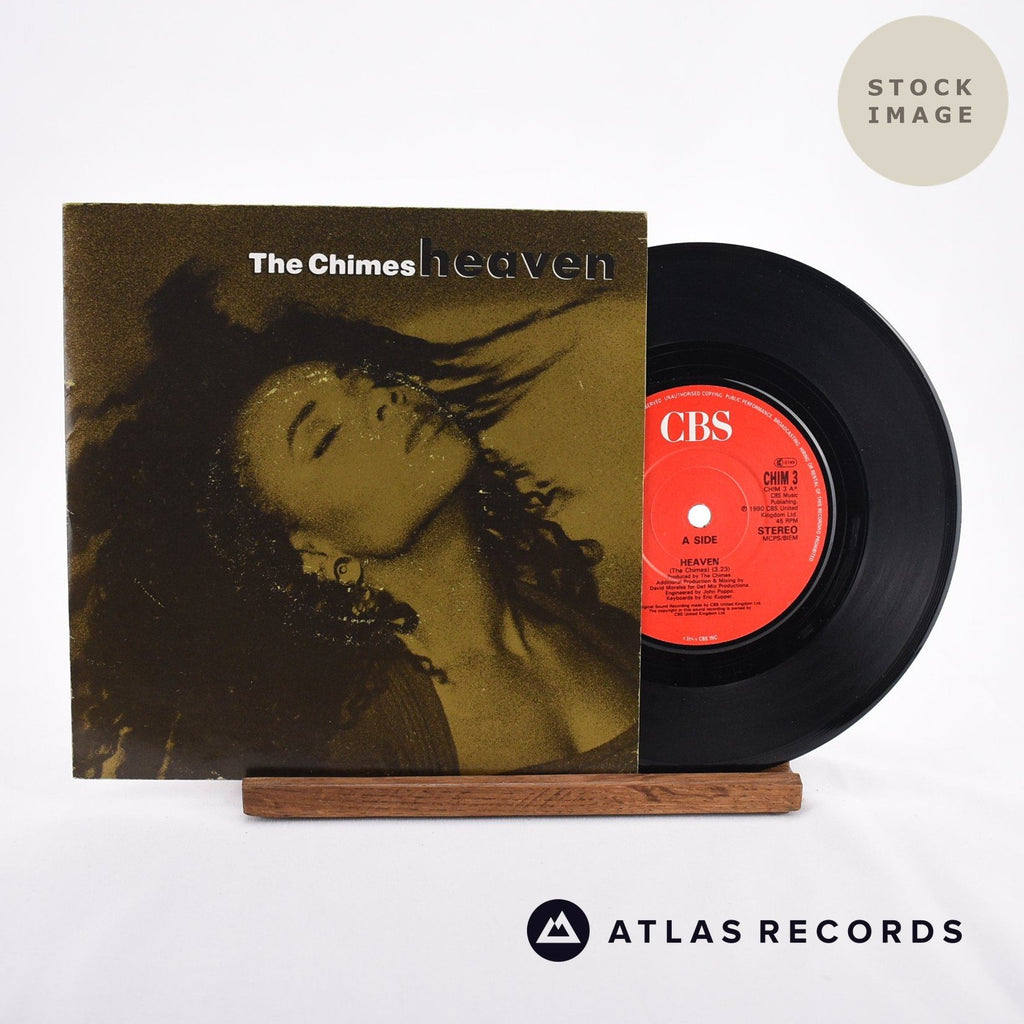 The Chimes Heaven Vinyl Record - Sleeve & Record Side-By-Side