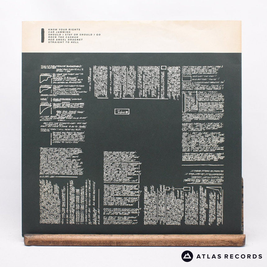 The Clash - Combat Rock - First UK Press A-3 B-2 LP Vinyl Record - VG+/VG+