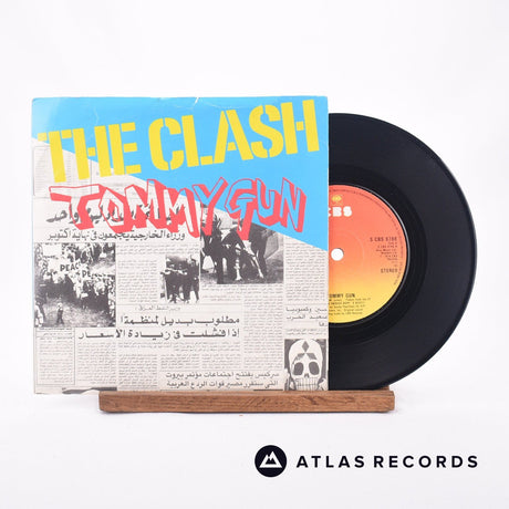 The Clash Tommy Gun 7" Vinyl Record - Front Cover & Record