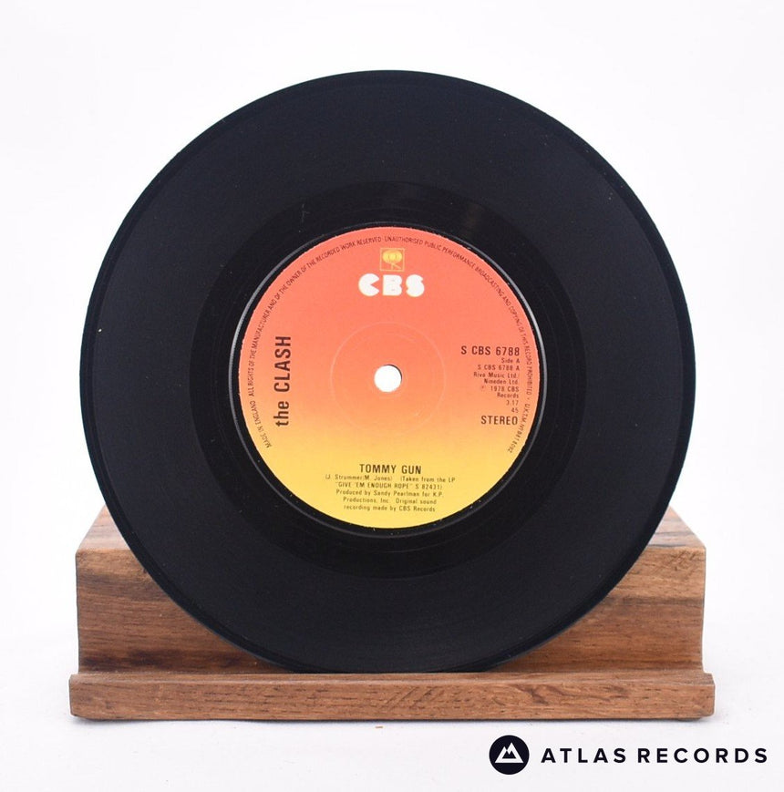 The Clash - Tommy Gun - 7" Vinyl Record - VG+/VG
