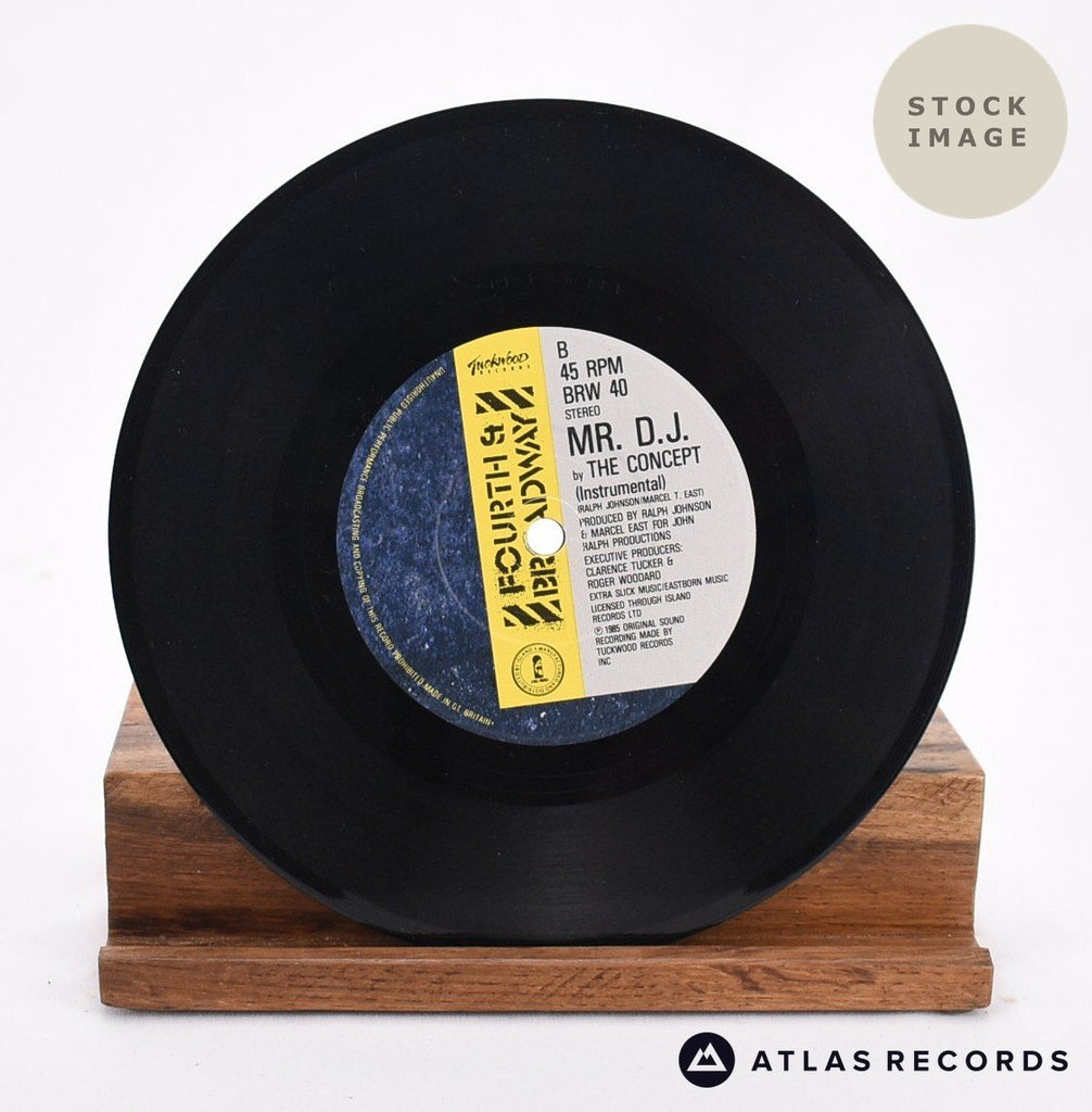 The Concept Mr. D.J. Vinyl Record - Record B Side