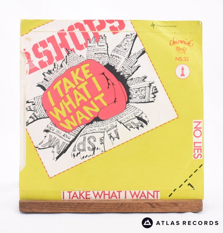 The Count Bishops - I Take What I Want - 7" Vinyl Record - VG+/EX