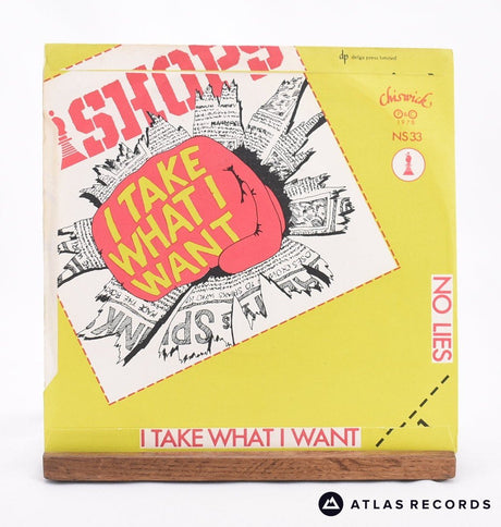 The Count Bishops - I Take What I Want - 7" Vinyl Record - EX/EX