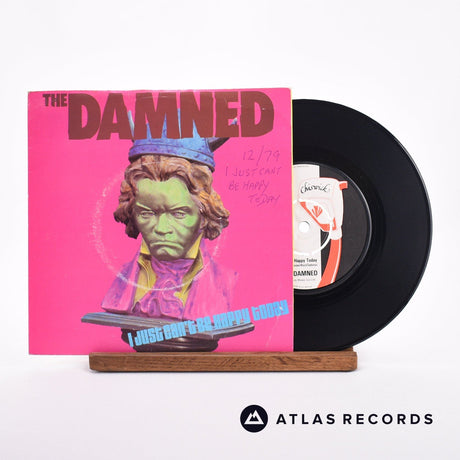 The Damned I Just Can't Be Happy Today 7" Vinyl Record - Front Cover & Record