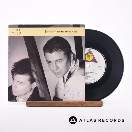 The Duel (There's A) Living To Be Made 7" Vinyl Record - Front Cover & Record