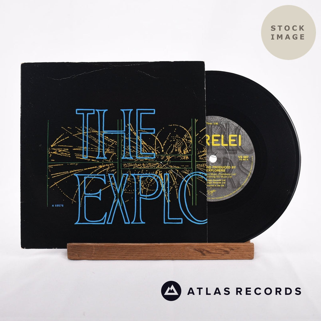 The Explorers Lorelei Vinyl Record - Sleeve & Record Side-By-Side